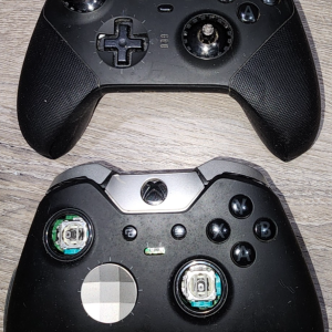 Lot of 2 Xbox One Controllers - Elite 1 & Elite 2 - PARTS ONLY